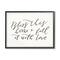 Stupell Industries Bless This Home with Love Family Motivational Phrase Framed Giclee Art